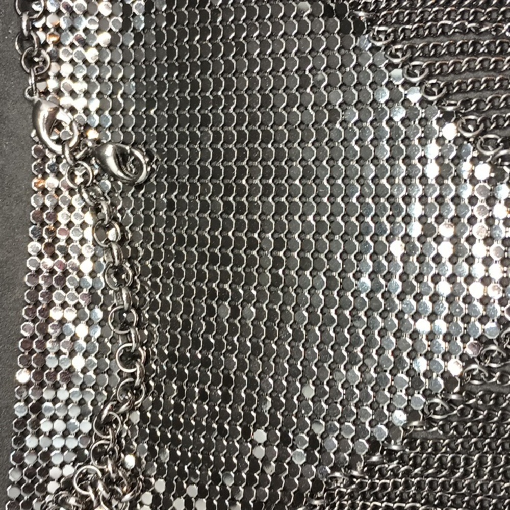 Long chainmail tassel necklace - Picture 3 of 3